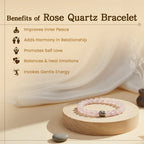 Rose Quartz Love Harmony Bracelet (Lab Certified)