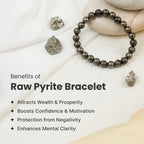 Natural Pyrite Bracelet (Lab Certified)
