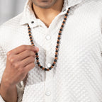 Original Rudraksha + Karungali Mala