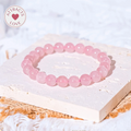 Rose Quartz Love Harmony Bracelet (Lab Certified)