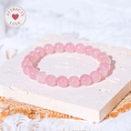 Rose Quartz Love Harmony Bracelet (Lab Certified)