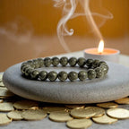 Natural Pyrite Bracelet (Lab Certified)