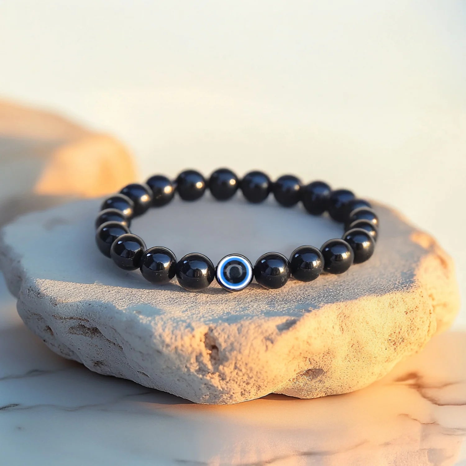 Lava Stone & Evil Eye (Lab Certified)
